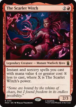 MTG (Preorder) The Scarlet Witch - 151 / English / Near Mint - Image 1