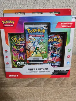 Pokemon TCG First Partner Illustration Collection Box Series 2 Sealed New - Image 1