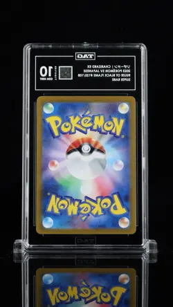 Pokemon Charizard ex 125/108 Sv3 Black Flame Super Rare Holo TAG 10 JP 2023 - Image 2