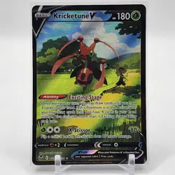 Kricketune V - TG12/TG30 - Ultra Rare - Silver Tempest - Pokemon Card - NM/M - Image 1