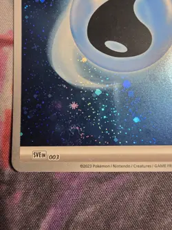 2x SWIRL 🌀 Basic Water Energy (Cosmo Holo) Scarlet & Violet Energies Pokemon NM - Image 2