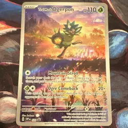 Pokemon TCG Teal Mask Ogerpon 123 SV Promo Lightly Played - Image 1
