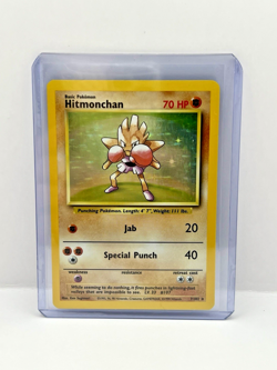 Pokemon Hitmonchan Base Set Holo Rare 7/102 1999 70HP Wizards Vintage - Image 4