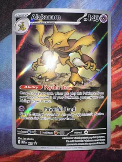 Alakazam 009 Me: Mega Evolution Promo Holo NM Pokemon (POTENTIAL PSA 10) - Image 1