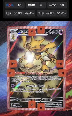 Alakazam 009 Me: Mega Evolution Promo Holo NM Pokemon (POTENTIAL PSA 10) - Image 2