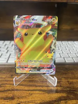 Pokemon Sword & Shield Promo - Pikachu VMAX SWSH062 Celebrations - LP - Image 1