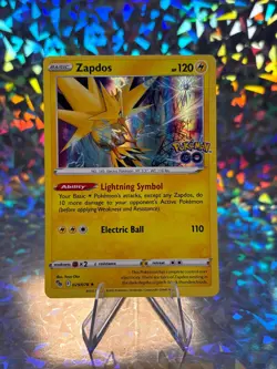 ZAPDOS 029/078 HOLO RARE POKEMON GO POKEMON LP HOLO - Image 1