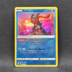 Pokemon Radiant Greninja (Astral Radiance) RADIANT RARE HOLO (NEAR MINT) - Image 1