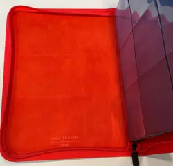 Vault X SV10 Destined Rivals First Edition 9 Pocket Binder Pokemon No Box Unused - Image 2