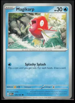 Magikarp 129/165 Pokemon 151 Common Near Mint - Image 1