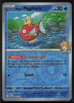 Misty's Magikarp 048/182 Pokemon Destined Rivals Common Near Mint Reverse Holo - Image 1