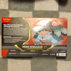 Pokemon TCG Mega Venusaur EX Premium Collection Box 2016 English Booster Promo - Image 2