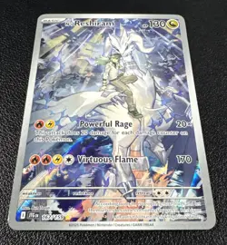 Pokemon: N's Reshiram Illustration Rare IR Full Art Holo 167/159 Journey - Image 2