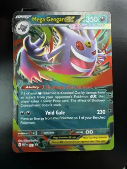 Mega Gengar Ex Holo Mega Evolution Black Star Promo 073 Pokemon TCG - Image 1