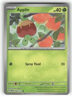 Applin Masterball 009/131 Prismatic Evolutions Pokemon TCG - Image 1