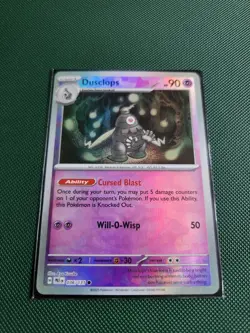 Dusclops (Master Ball Pattern) Holo 036/131 Pokemon SV: Prismatic Evolutions NM - Image 1