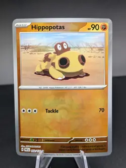 HIPPOPOTAS 052/131 MASTER BALL REVERSE HOLO POKEMON TCG NM-LP - Image 1
