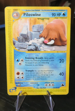 Pokemon Skyidge Piloswine Non-Holo Rare 24/144 Yuka Morii - Image 1