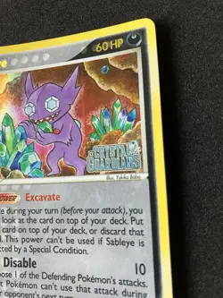Pokemon TCG Sableye EX Crystal Guardians 10/100 Holo Rare Stamped - Image 5