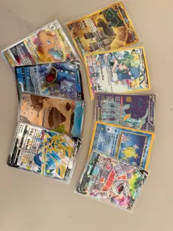 Pokemon Binder Collection Lot - Shiny Zacian V Promo, Shining Magikarp, More - Image 1