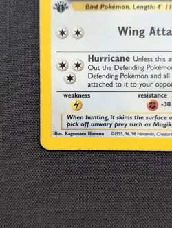 Pidgeot 8/64 1st Edition Holo Jungle Vintage Rare WOTC Pokemon TCG LP - Image 5
