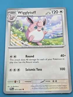 Wigglytuff - POKEMON - Phantasmal Flames - 077/094 regular NM - Image 1