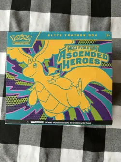 Pokemon Ascended Heroes ETB Elite Trainer Box - New Sealed In Hand - Image 1