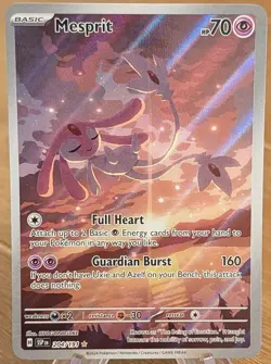 Mesprit 70HP 204/191 Illustration Rare Surging Sparks Pokemon - Image 1