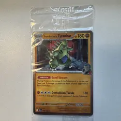 *SEALED* Team Rocket's Tyranitar (Pokemon Center Exclusive) 096/182 - Image 1