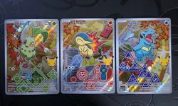 Pokemon TCG: First Partner Illustration Collection Series 2 - JOHTO GEN 2 set - Image 1