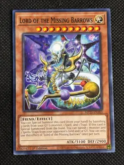 3x YuGiOh! Lord of the Missing Barrows MP25-EN383 Common 1st Edition Near Mint - Image 2