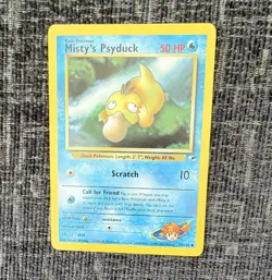 Pokemon TCG Misty's Psyduck Gym Heroes Uncommon 054/132 Excellent - Image 1