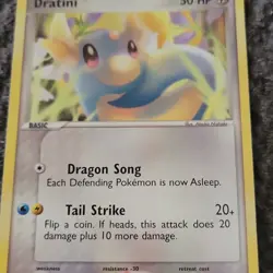 Pokemon TCG Dratini 53/109 Team Rocket Returns Common Regular EN Basic 50HP - Image 1