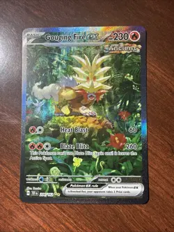 Gouging Fire ex 204/162 Special Illustration Rare- 2024 Pokemon Temporal Forces - Image 1
