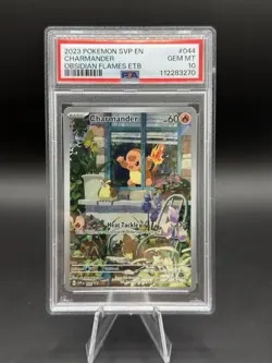 Pokemon Charmander TCG #044 Black Star Promo, Obsidian Flames PSA 10 - Image 1