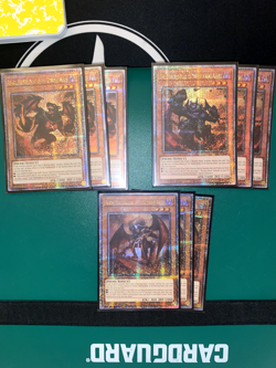 3x Burning Abyss QCR playset *Graff, Cir, Scarm* QUARTER CENTURY RA04 YUGIOH! - Image 1
