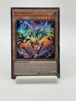 Yu-Gi-Oh! Ice Ryzeal CRBR-EN003 Ultra Rare 1st edition - Image 1