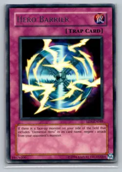 1996 Yu-Gi-OH! Hero Barrier EEN-EN049 - Image 1
