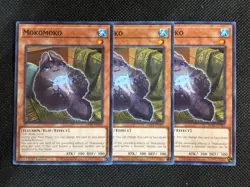 3x YuGiOh! - Mokomoko MP25-EN310 Common 1st Edition Near Mint - Image 1