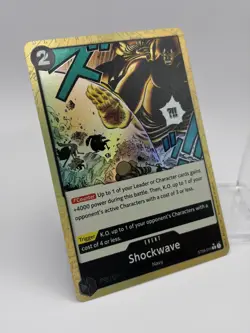 Shockwave (Textured Foil) ST06-014 One Piece - Premium Booster The Best NM ENG - Image 2