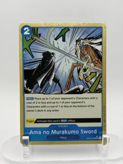 OP06-056 Ama no Murakumo Sword UC One Piece PRB Jolly Roger Holo Foil ENGLISH - Image 1