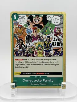 One Piece Donquixote Family OP04-036 C Parallel - PRB-01 NM ENGLISH - Image 1