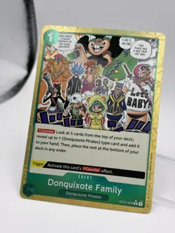 One Piece Donquixote Family OP04-036 C Parallel - PRB-01 NM ENGLISH - Image 3