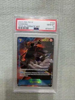 2023 One Piece OP03 Sogeking OP03-122 SEC Alternate Art English - Image 1