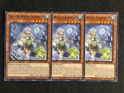3x YuGiOh! - Eria the Water Channeler MP25-EN408 Common 1st Edition Near Mint - Image 1