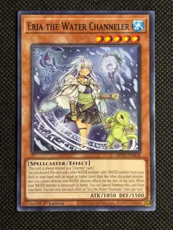 3x YuGiOh! - Eria the Water Channeler MP25-EN408 Common 1st Edition Near Mint - Image 2