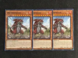3x YuGiOh! - QQ Enneagon MP25-EN434 Common 1st Edition Near Mint - Image 1