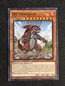 3x YuGiOh! - QQ Enneagon MP25-EN434 Common 1st Edition Near Mint - Image 2