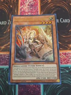 Yugioh Incredible Ecclesia, the Virtuous MAMA-EN059 Ultra Rare 1st Edition NM - Image 1