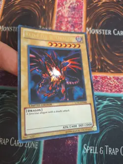 Yugioh Red-Eyes B. Dragon LC01-EN006 Ultra Rare Limited Near Mint - Image 2